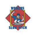 Women's Slow Pitch embroidered shirts