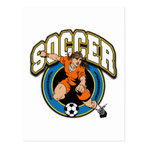 Women's Soccer Logo Postcards