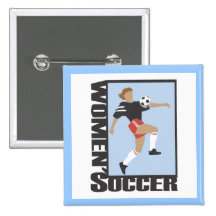 Women's Soccer T shirts and Gifts Pins