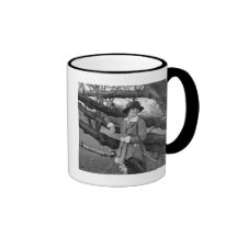 Women's Style in Golf Attire, early 1900s Coffee Mug