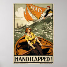 Women's Suffrage Propaganda Right to Vote Print