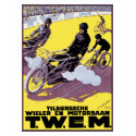 Women's T-Shirt:  Motorbike & Bicycle Race