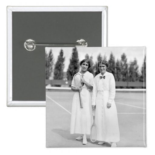 Women's Tennis Champions, 1913 Button