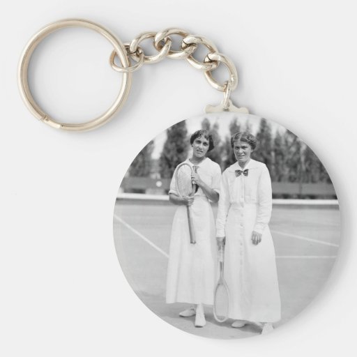 Women's Tennis Champions, 1913 Key Chains
