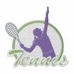 Women's Tennis embroidered shirts