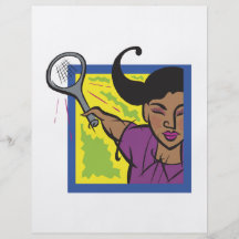 Womens Tennis Flyer