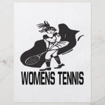 Womens Tennis Flyer Design