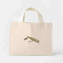 Wonder Bread Swimmer Saltwater Lure Mini Tote Bag