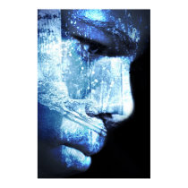 wonder in blue posters