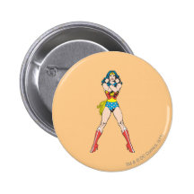 Wonder Woman Arms Crossed Pin