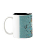 Wonder Woman Blue Background mugs