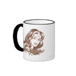 Wonder Woman Brown mugs