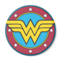 Wonder Woman Circle & Stars Logo magnets