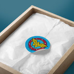Wonder Woman Circle & Stars Logo stickers