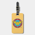 Wonder Woman Circle & Stars Logo Tags For Bags