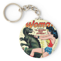Wonder Woman Comic Cover Keychain