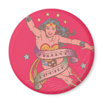 Wonder Woman Freedom Fighter Magnets