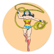 Wonder Woman Lasso over Head Sticker