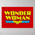Wonder Woman Name and Logo posters