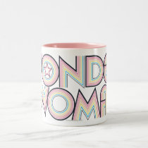 Wonder Woman Rainbow Logo mugs