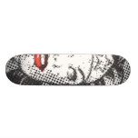 Wonder Woman Red Lips Skate Board Decks