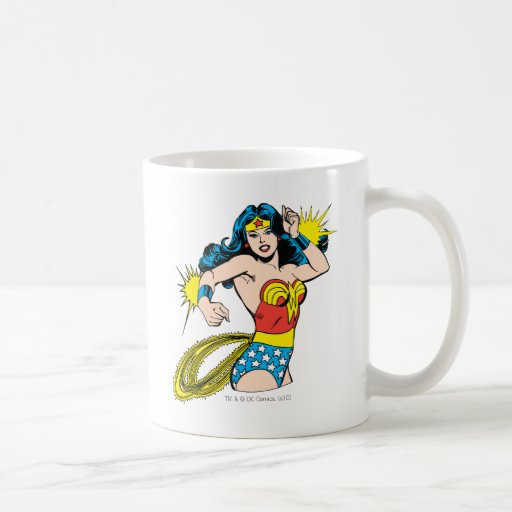 Wonder Woman Twist with Glowing Cuffs Mugs