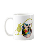 Wonder Woman with City Background mugs