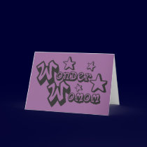 Wonder Womom cards