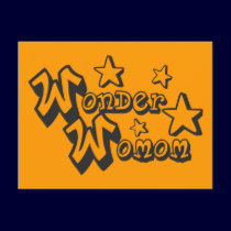 Wonder Womom postcards