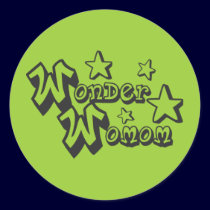 Wonder Womom stickers