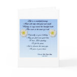 Wonderful Journey Birthday Poem cards