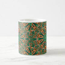 Wonderful Traditional Ottoman Tribal Design Coffee Mugs