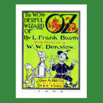 Wonderful Wizard Of Oz postcards