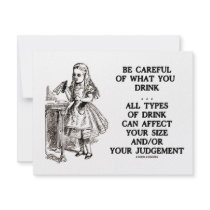 Wonderland Be Careful What You Drink (Alice)