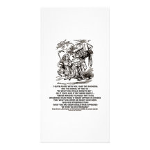 Wonderland Be What You Would Seem To Be Duchess Picture Card