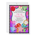 Wonderland  Birthday  Party Invitation