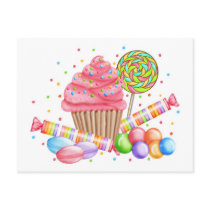 Wonderland Cupcake Candy Lollipop Sweet Tarts