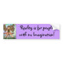 Wonderland Forest Fairy Bumper Sticker