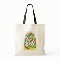 Wonderland Roses Canvas Bags