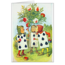 Wonderland Roses Greeting Card