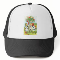 Wonderland Roses Mesh Hats