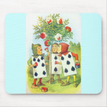 Wonderland Roses Mouse Pads