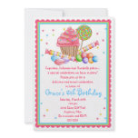 Wonderland Sweet Shop invitation