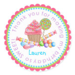 Wonderland Sweet Shop Stickers