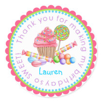 Wonderland Sweet Shop Stickers