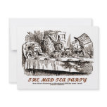 Wonderland The Mad Tea Party invitations