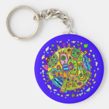 Wonderworld Key Chain