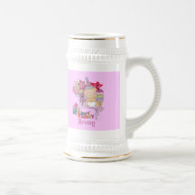 Wonky Happy Birthday Girl 1 Year Old Mug