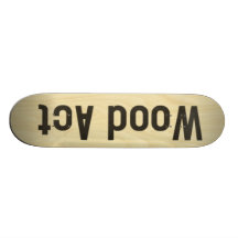 Wood Act Skate Board Decks