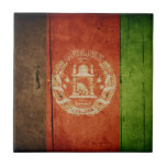 Wood Afghanistan Flag; Afghan Tiles
